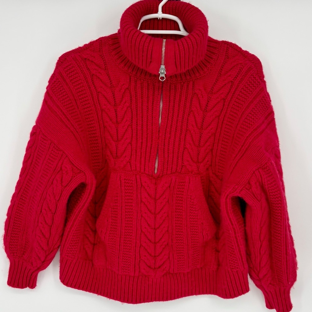 For Love & Lemons Drina Henley Knit Sweater - Picture 5 of 15